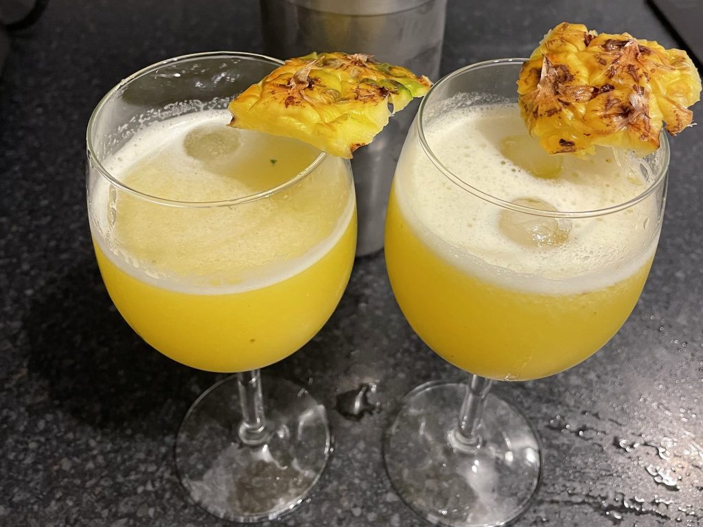 Basil Pineapple Juice